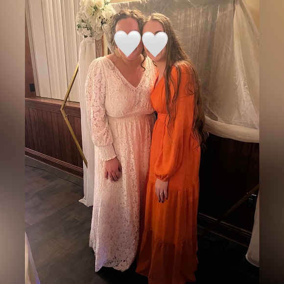 Vestique Orange Maxi Dress - Picture 3 of 3